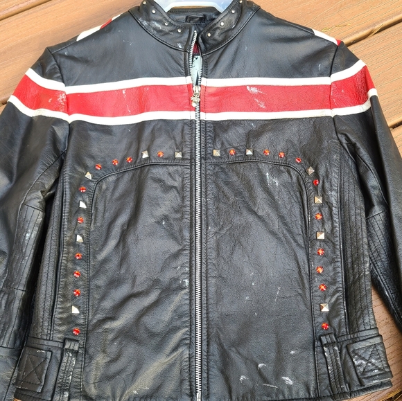 Def Leppard Ladies Leather Jacket from Wilson’s Leather Medium - Picture 2 of 16